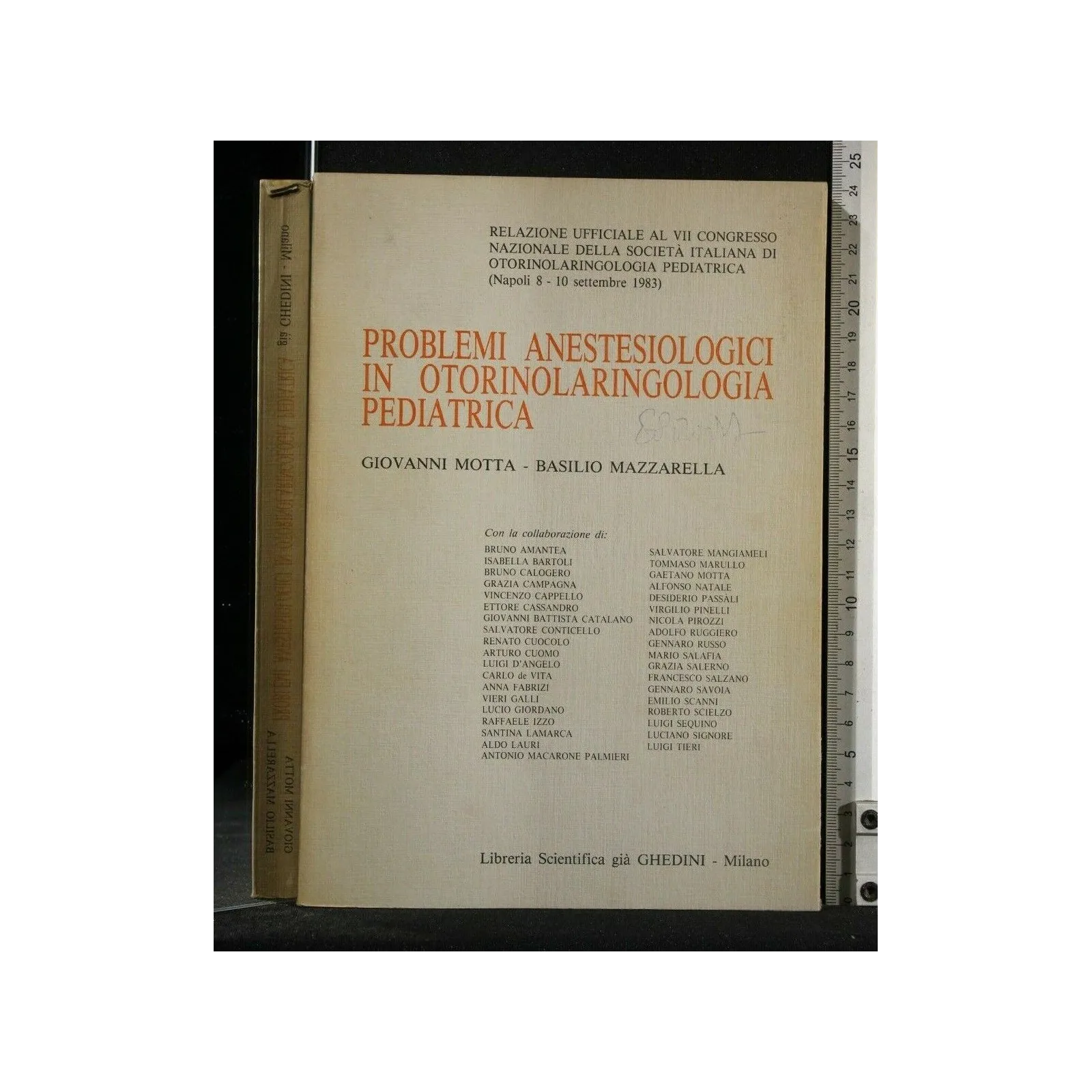 PROBLEMI ANESTESIOLOGICI IN OTORINOLARINGOLOGIA PEDIATRICA