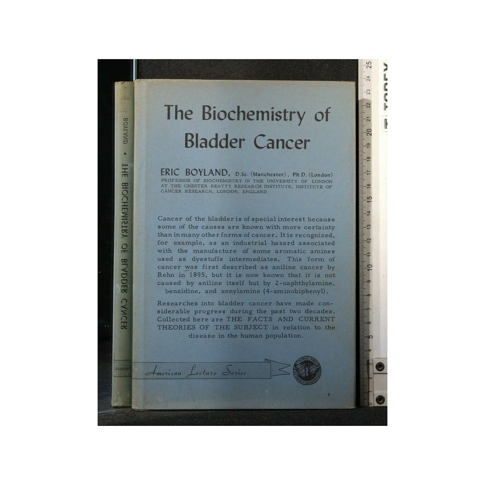 THE BIOCHEMISTRY OF BLADDER CANCER