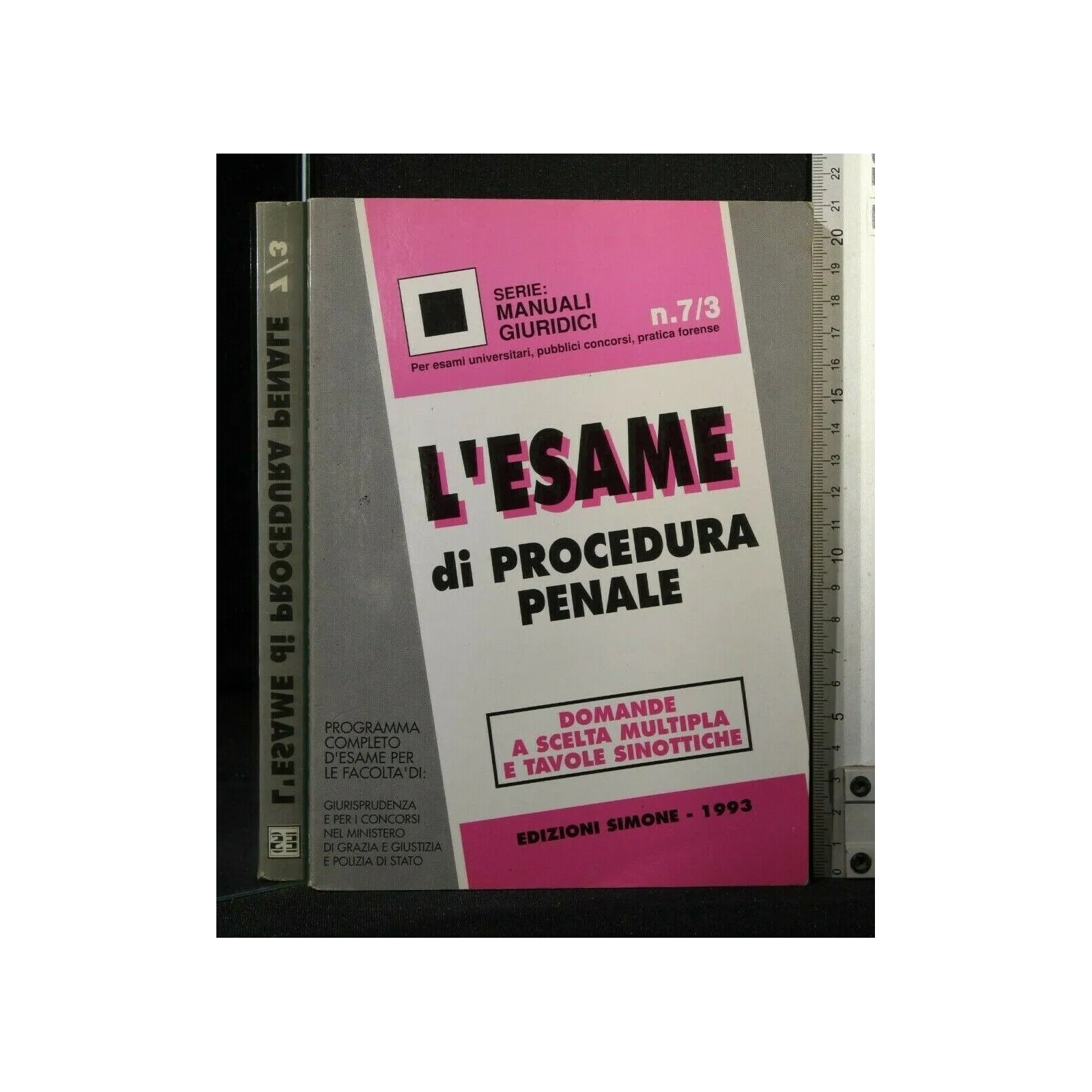 L'ESAME DI PROCEDURA PENALE DOMANDE A SCELTA MULTIPLA E TAVOLE