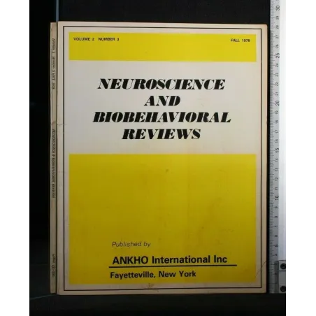 NEUROSCIENCE AND BIOBEHAVIORAL REVIEWS VOLUME 2 NUMBER 3