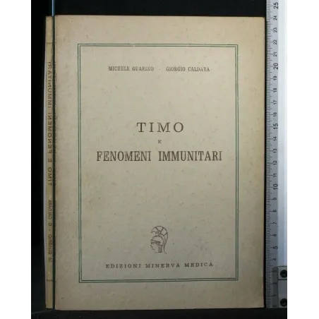 TIMO E FENOMENI IMMUNITARI