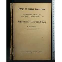 SANGS ET TISSUS CANCEREUX