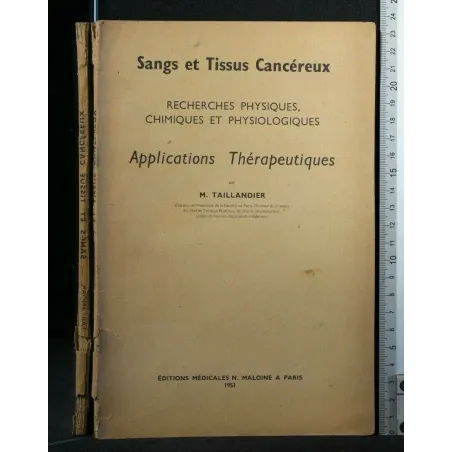 SANGS ET TISSUS CANCEREUX