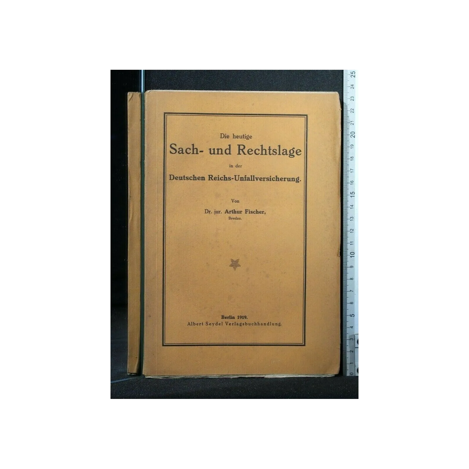 DIE HEUTIGE SACH-UND RECHTSLAGE IN DER DEUTSCHEN