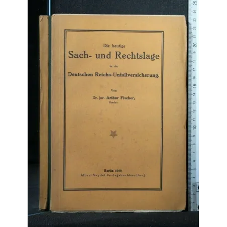 DIE HEUTIGE SACH-UND RECHTSLAGE IN DER DEUTSCHEN