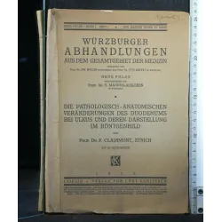 WURZBURGER ABHANDLUNGEN AUS DEM GESAMTGEBIET DER MEDIZIN DIE