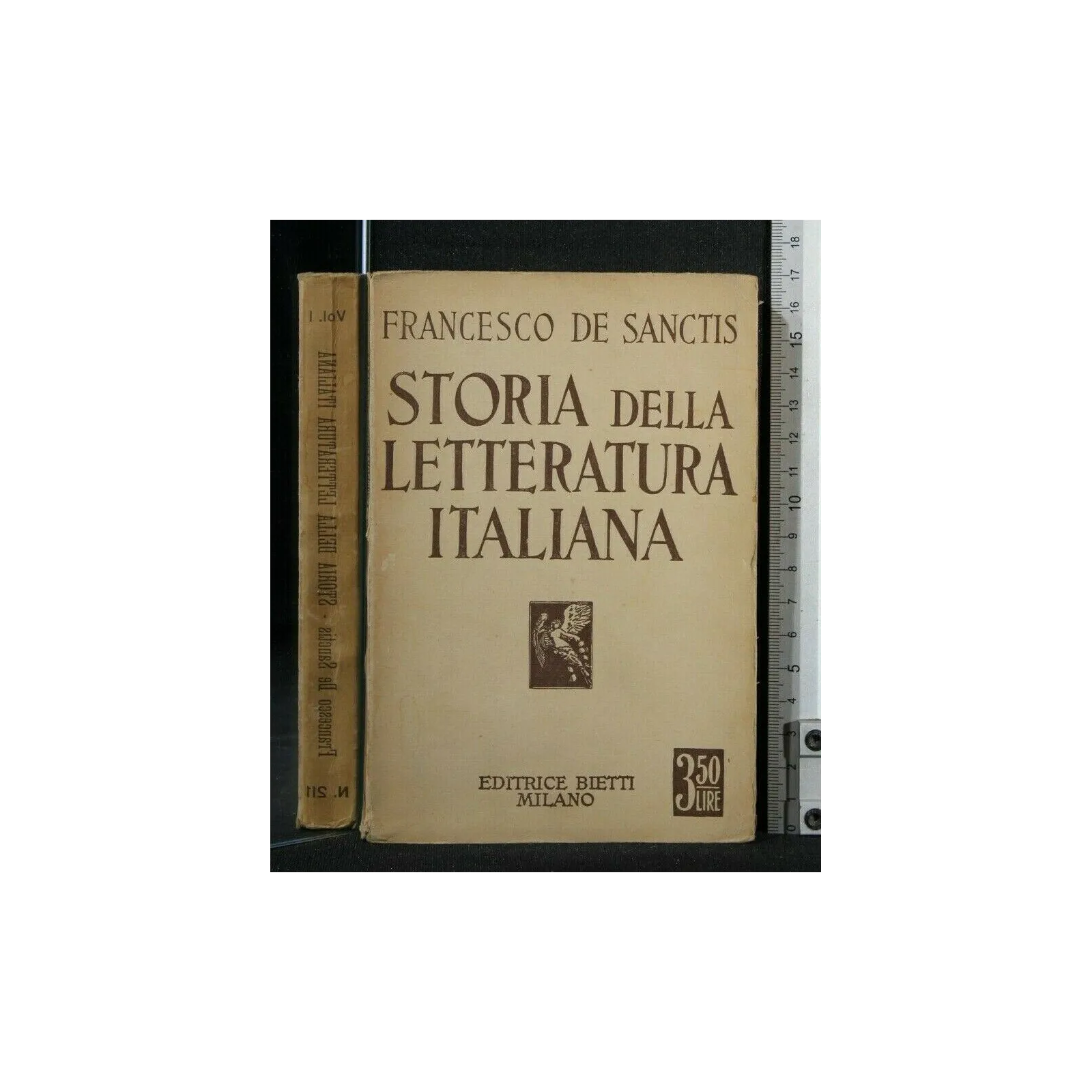 STORIA DELLA LETTERATURA ITALIANA VOL 1