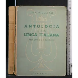 ANTOLOGIA DELLA LIRICA ITALIANA