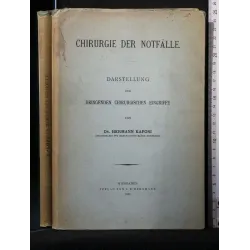 DARSTELLUNG DER DRINGENDEN CHIRURGISCHEN EINGRIFFE