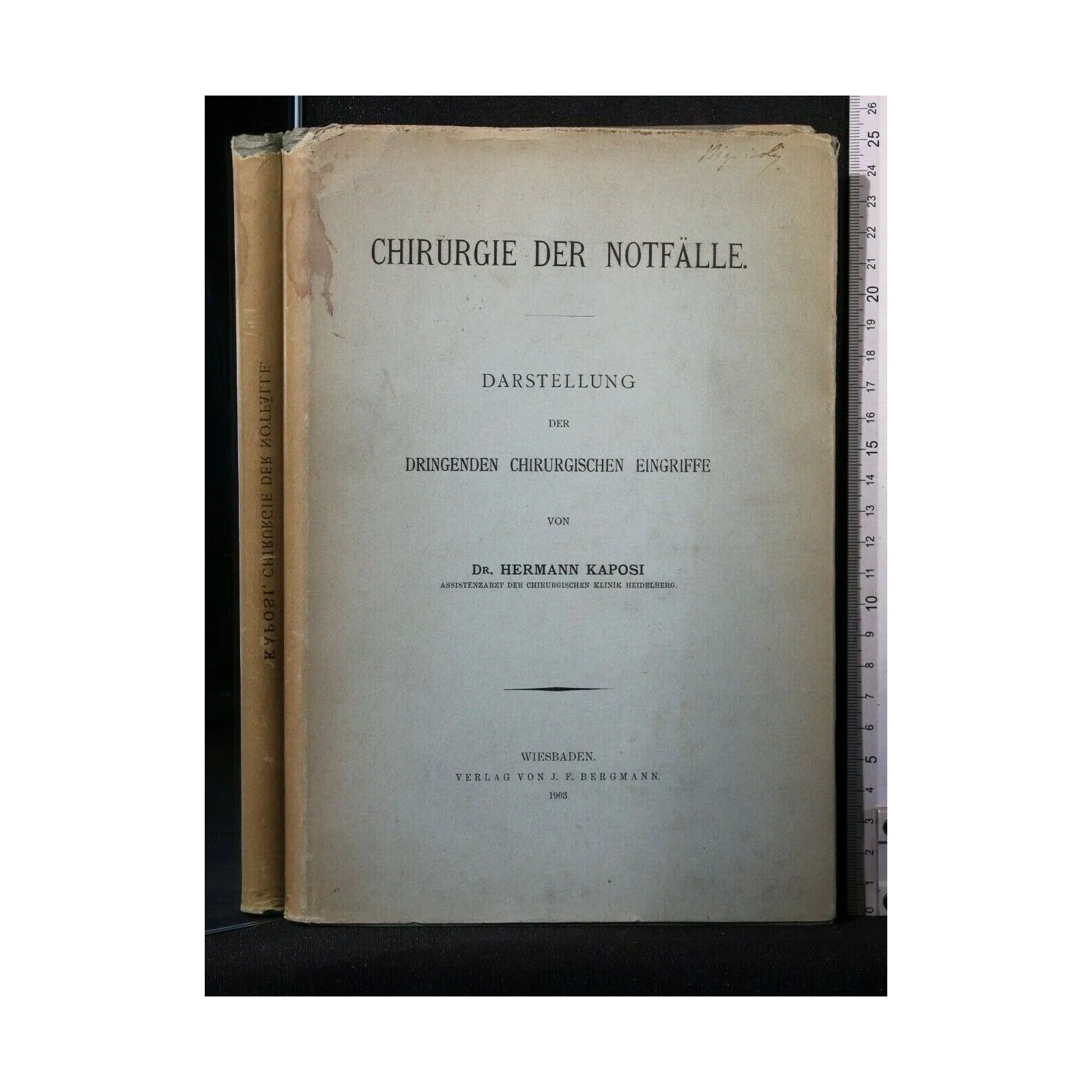 DARSTELLUNG DER DRINGENDEN CHIRURGISCHEN EINGRIFFE