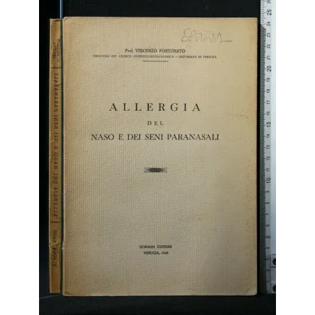 ALLERGIA DEL NASO E DEI SENI PARANASALI