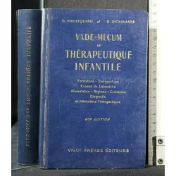 VADE-MECUM DE THERAPEUTIQUE INFANTILE