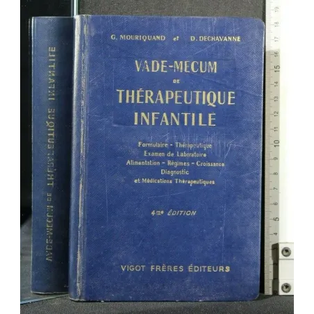 VADE-MECUM DE THERAPEUTIQUE INFANTILE
