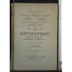 NUOVO TRATTATO DI MEDICINA E TERAPIA REUMATISMI REUMATISMO