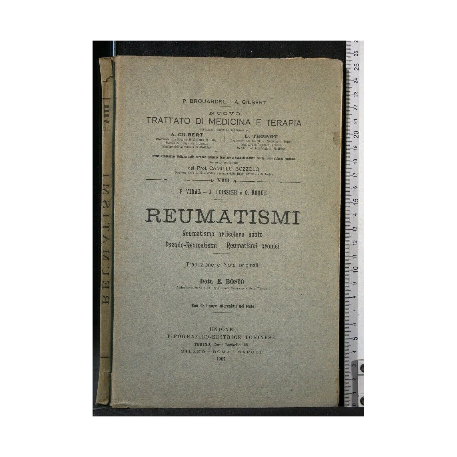 NUOVO TRATTATO DI MEDICINA E TERAPIA REUMATISMI REUMATISMO