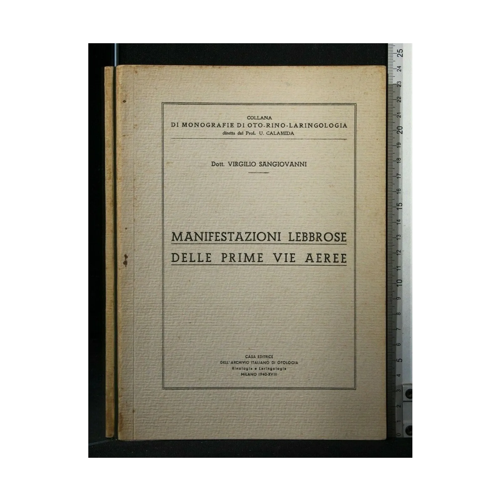 MANIFESTAZIONI LEBBROSE DELLE PRIME VIE AEREE