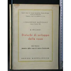 DISTURBI DI SVILUPPO DELLA VOCE DALLA RELAZIONE: MALATTIE DELLA