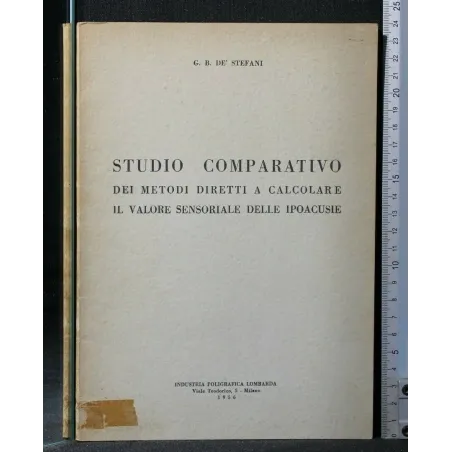 STUDIO COMPARATIVO DEI METODI DIRETTI A CALCOLARE IL VALORE
