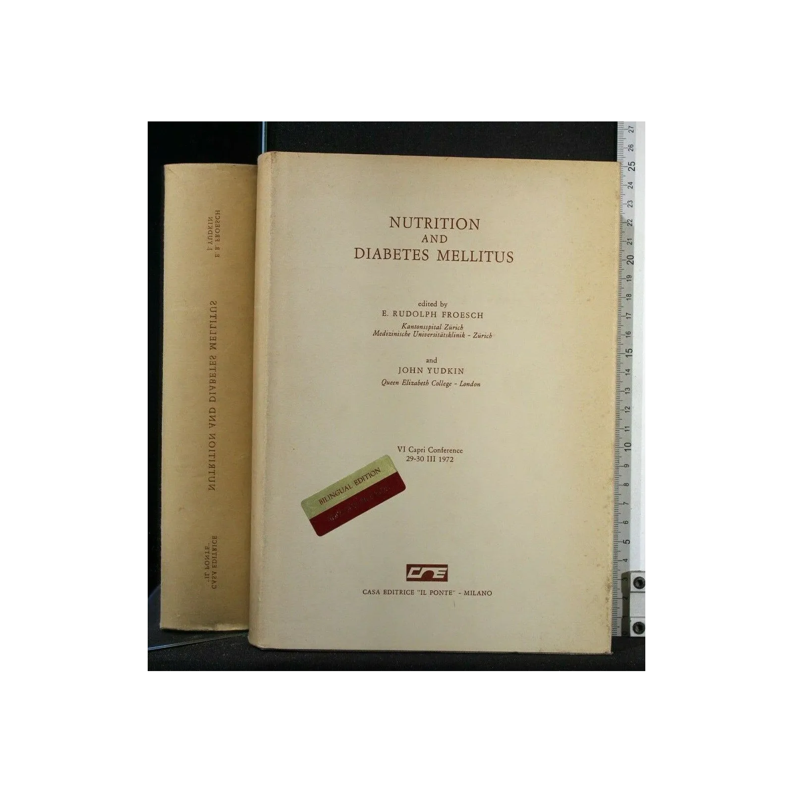 NUTRITION AND DIABETES MELLITUS VI CAPRI CONFERENCE 29 30 III