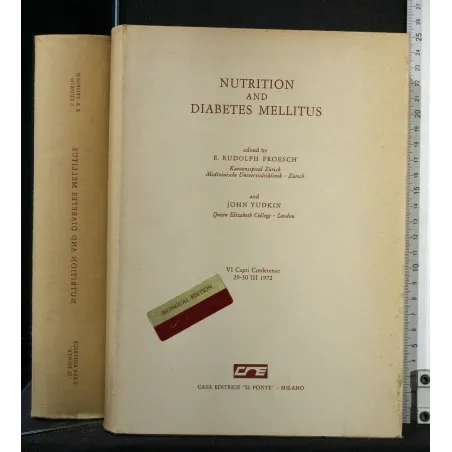 NUTRITION AND DIABETES MELLITUS VI CAPRI CONFERENCE 29 30 III