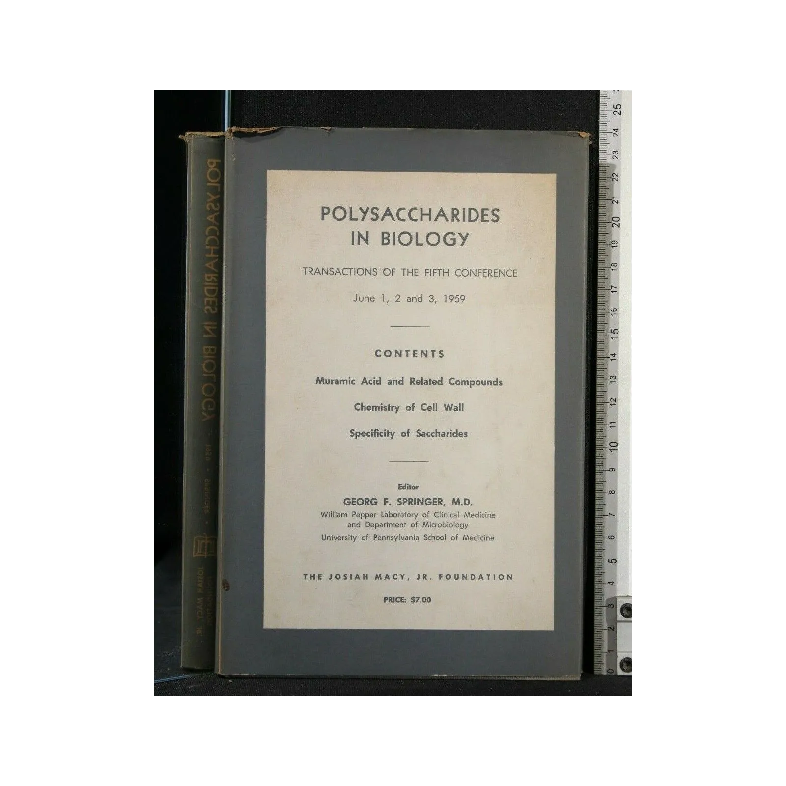 POLYSACCHARIDES IN BIOLOGY