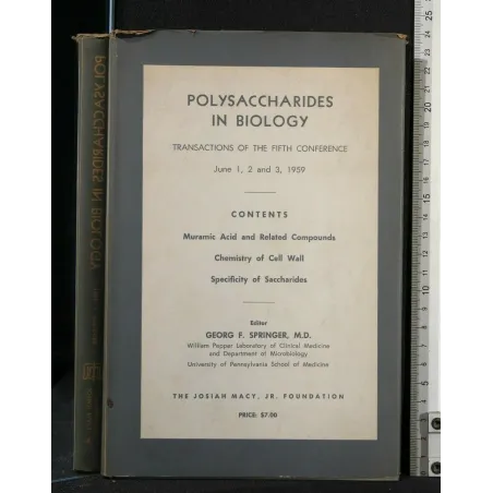POLYSACCHARIDES IN BIOLOGY