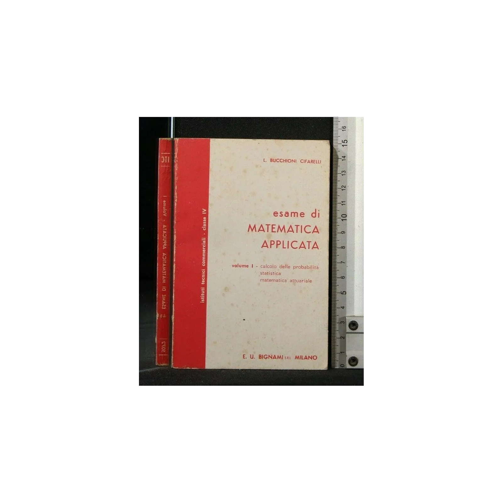 ESAME DI MATEMATICA APPLICATA VOL. 1