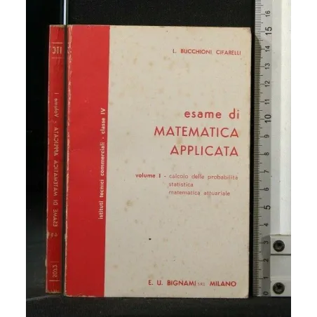 ESAME DI MATEMATICA APPLICATA VOL. 1