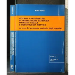 NOZIONI FONDAMENTALI DI LEGISLAZIONE SANITARIA MEDICINA LEGALE E