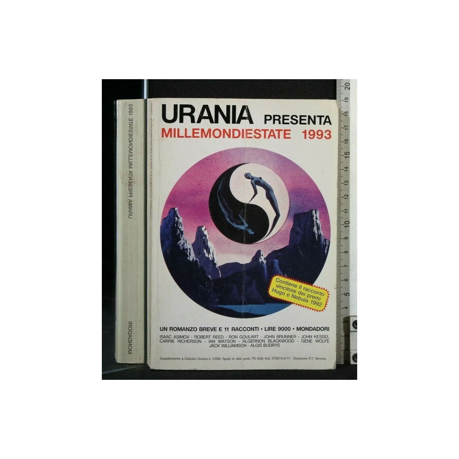 MILLEMONDIESTATE 1993 UN ROMANZI BREVE E 11 RACCONTI