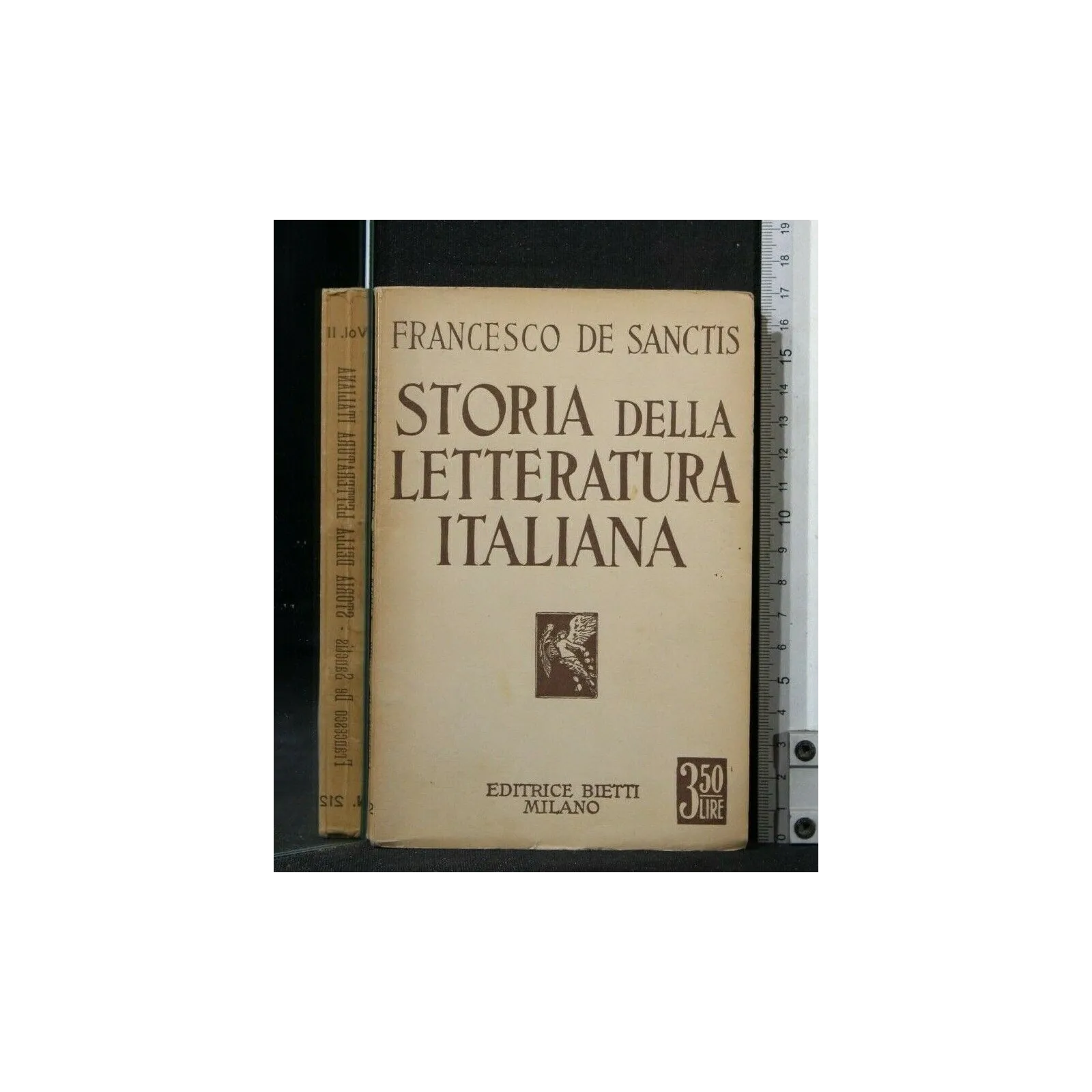 STORIA DELLA LETTERATURA ITALIANA VOLUME II