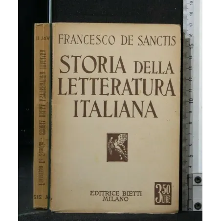 STORIA DELLA LETTERATURA ITALIANA VOLUME II