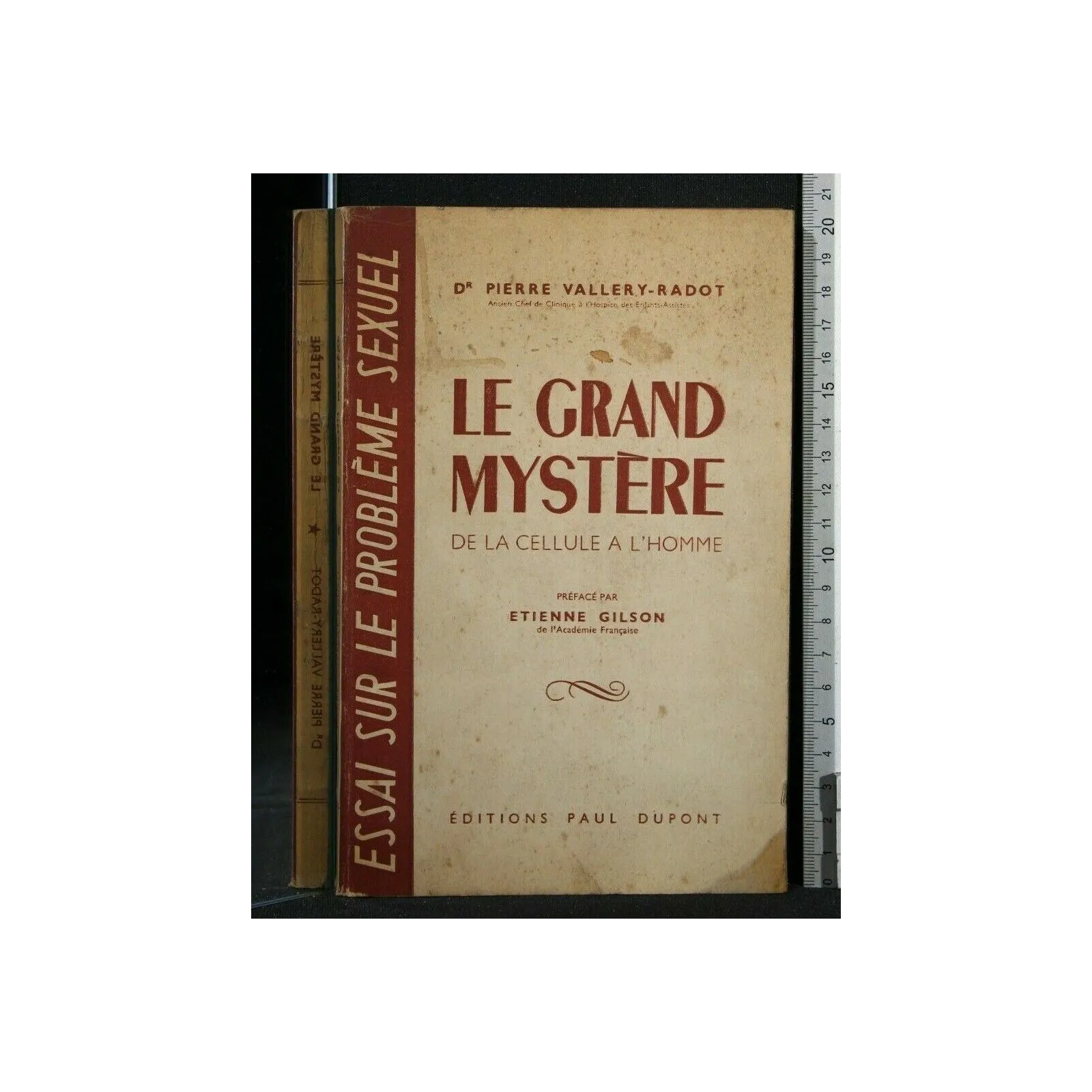 LE GRAND MYSTERE DE LA CELLULE A L'HOMME