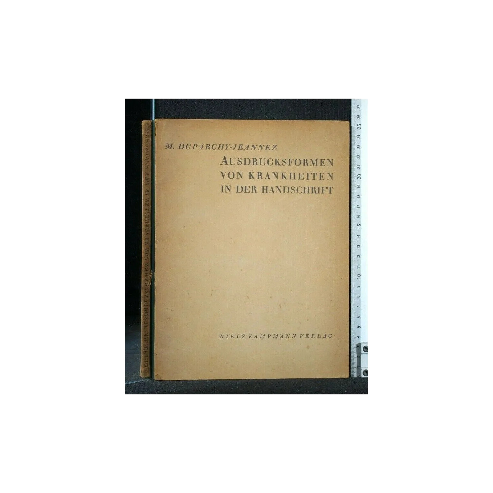 AUSDRUCKSFORMEN VON KRANKHEITEN IN DER HANDSCHRIFT