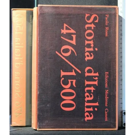 STORIA D'ITALIA DAL 476 AL 1870 VOL 1