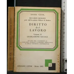DIRITTO DEL LAVORO VOL. 2 LEGISLAZIONE SOCIALE