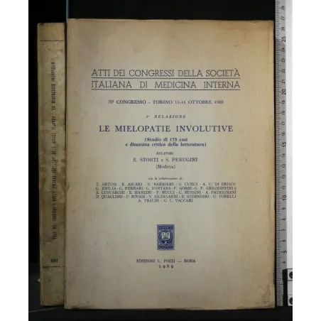 ATTI E CONGRESSI DELLA SOCIETA' ITALIANA DI MEDICINA INTERNA LE