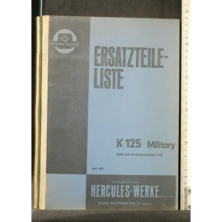 ERSATZTEILE-LISTE K 125 MILITARY