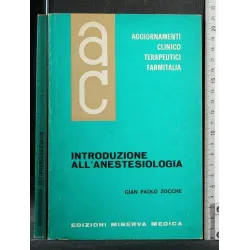INTRODUZIONE ALL'ANESTESIOLOGIA