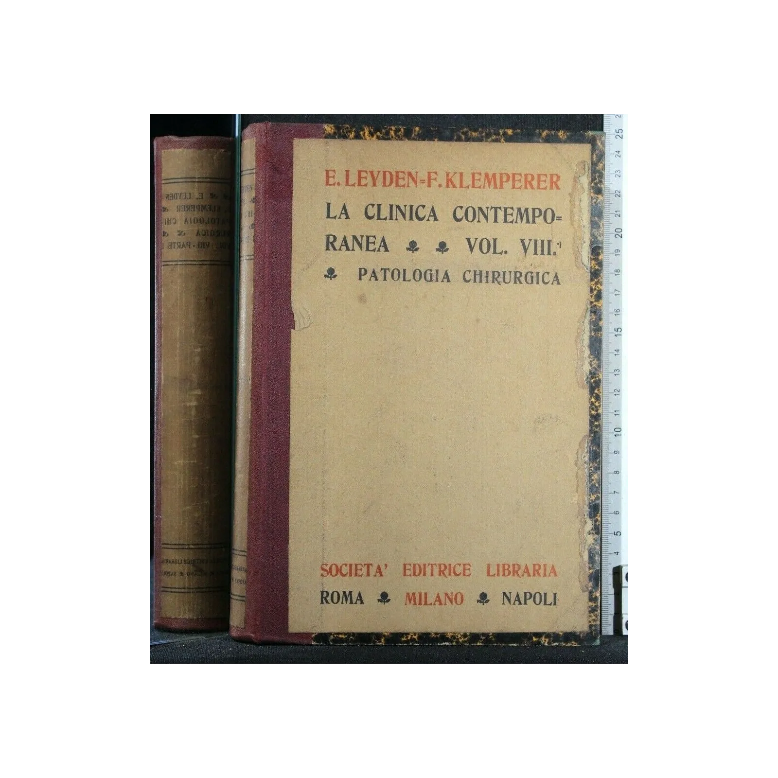 LA CLINICA CONTEMPORANEA PATOLOGIA CHIRURGICA VOL VIII PARTE