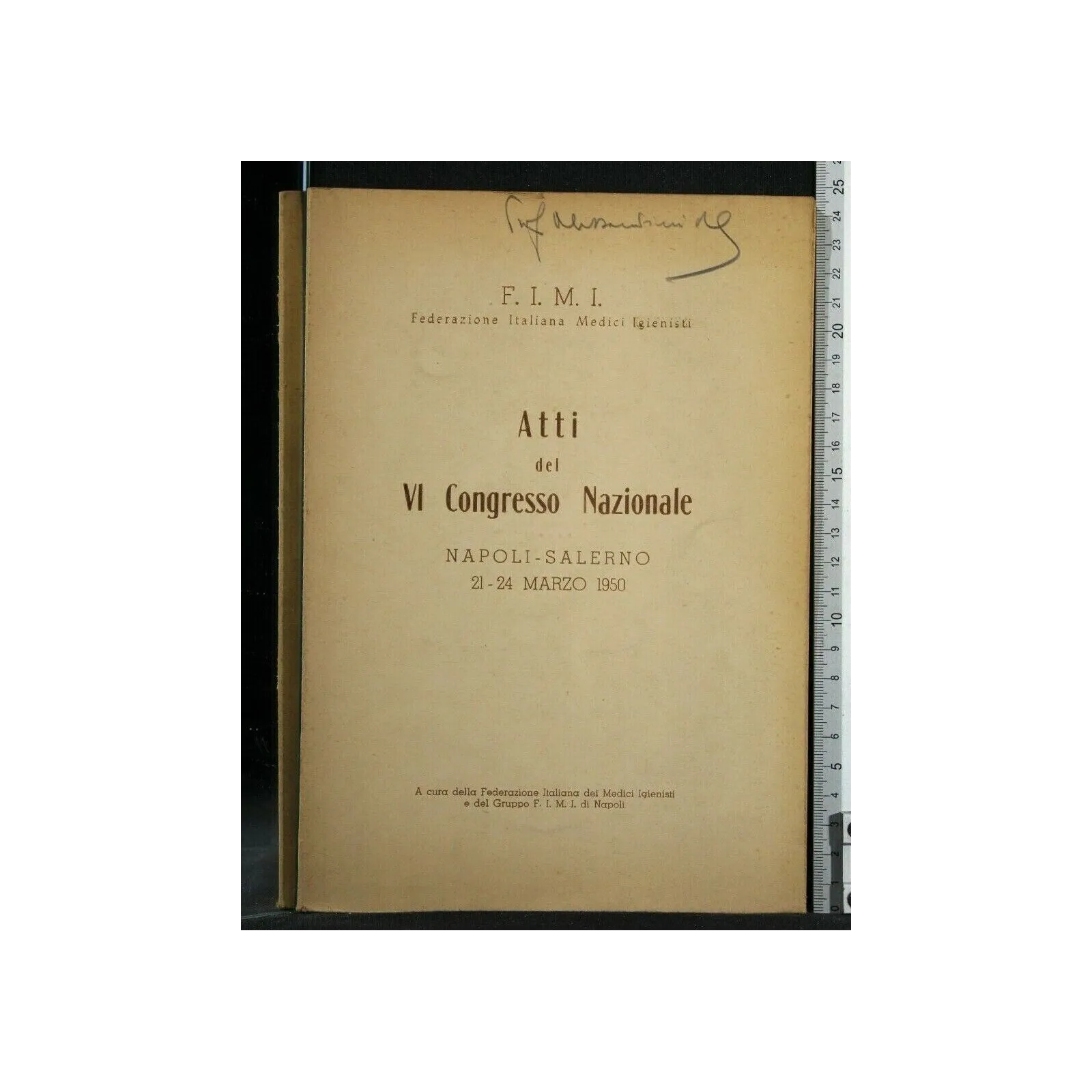 ATTI DEL VI CONGRESSO NAZIONALE 21-24 MARZO 1950