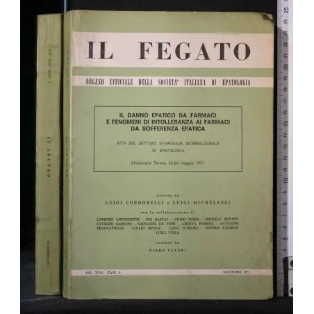 IL FEGATO ORGANO UFFICIALE DELLA SOCIETA' ITALIANA DI EPATOLOGIA