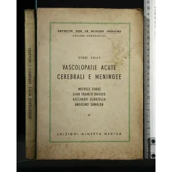 STUDI SULLE VASCOLOPATIE ACUTE CELEBRALI E MENINGEE
