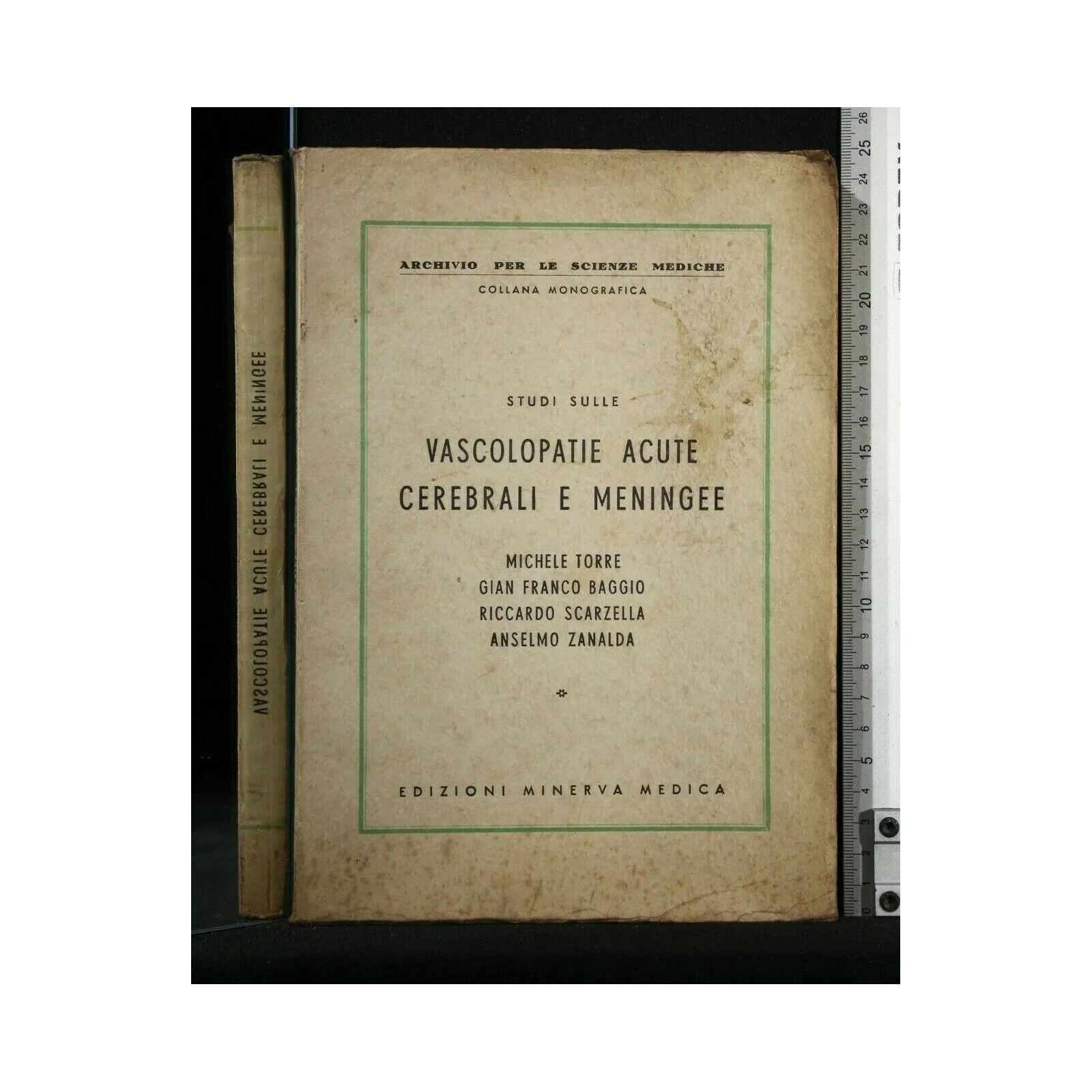 STUDI SULLE VASCOLOPATIE ACUTE CELEBRALI E MENINGEE