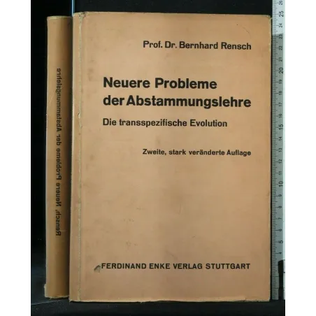 NEUERE PROBLEME DER ABSTAMMUNGSLEHRE