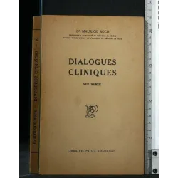 DIALOGUES CLINIQUES VI SERIE