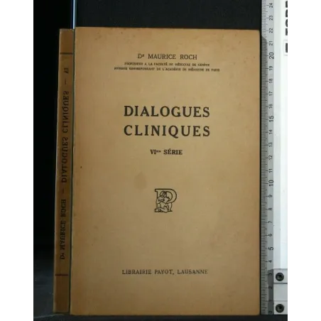 DIALOGUES CLINIQUES VI SERIE