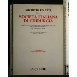 ARCHIVIO ED ATTI DELLA COSIETA' ITALIANA DI CHIRURGIA LA