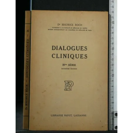 DIALOGUES CLINIQUES IV SERIE