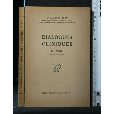 DIALOGUES CLINIQUES III SERIE